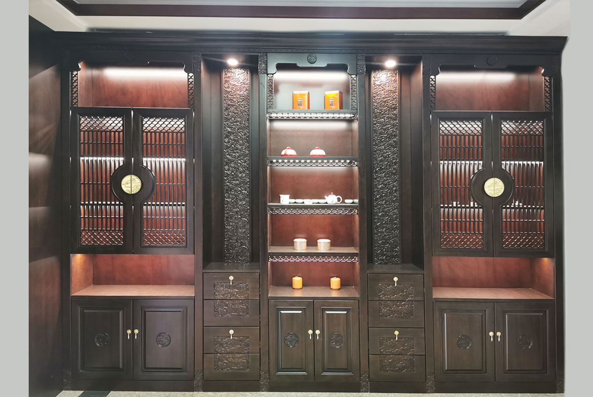中式茶柜